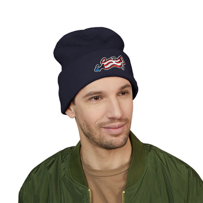 Bacon Buddy Embroidered Cuffed Beanie