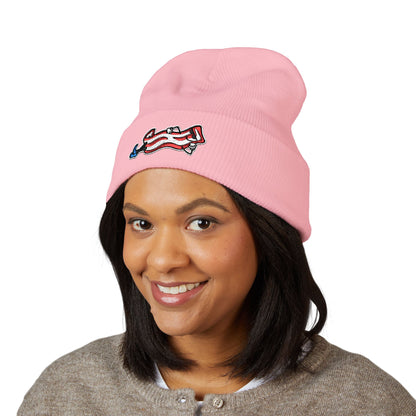 Bacon Buddy Embroidered Cuffed Beanie