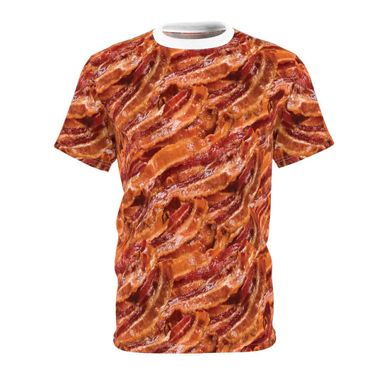 Bacon All-Over Print Graphic Tee Printify