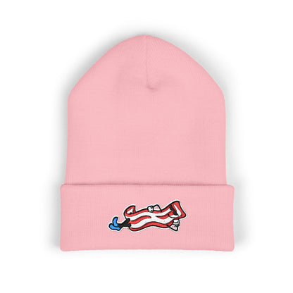 Bacon Buddy Embroidered Cuffed Beanie