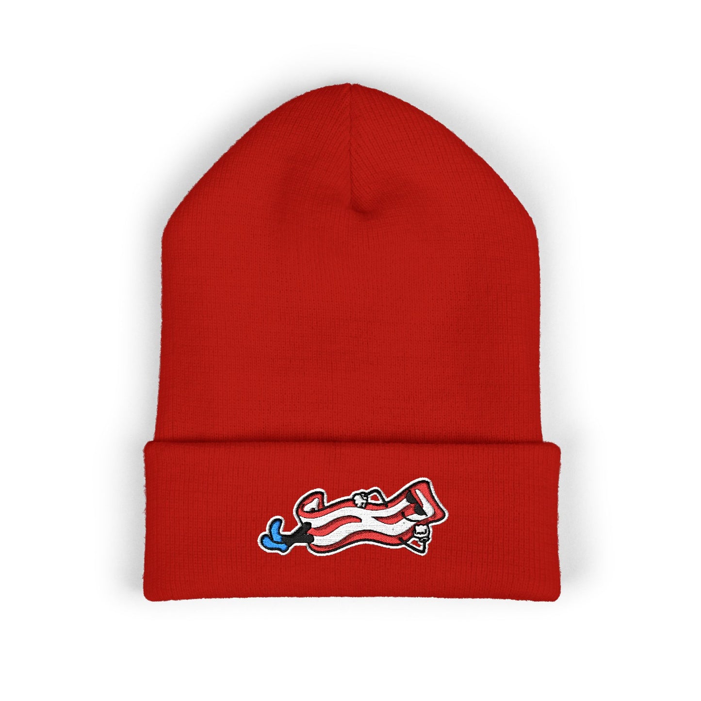Bacon Buddy Embroidered Cuffed Beanie