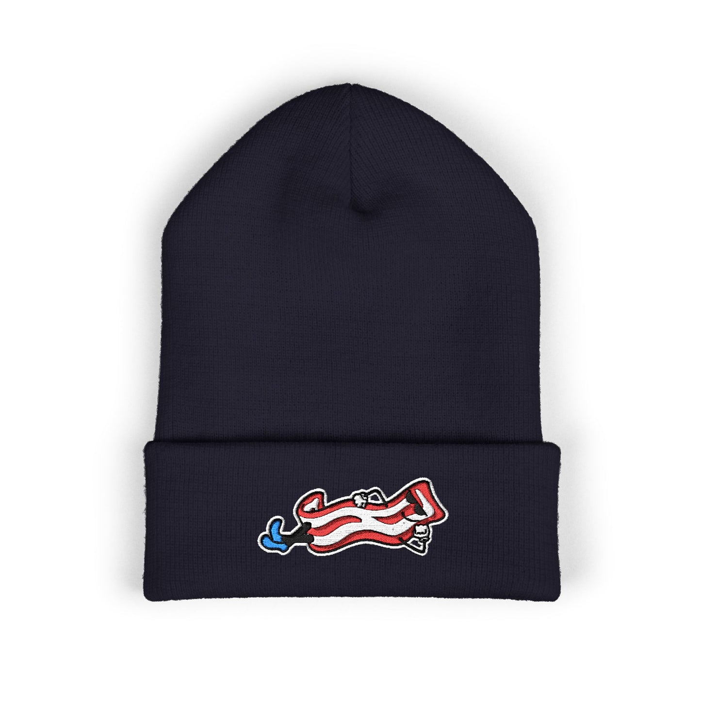 Bacon Buddy Embroidered Cuffed Beanie