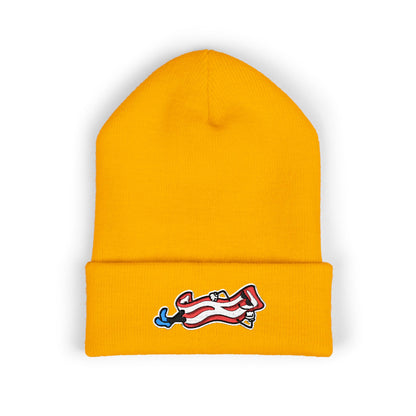Bacon Buddy Embroidered Cuffed Beanie