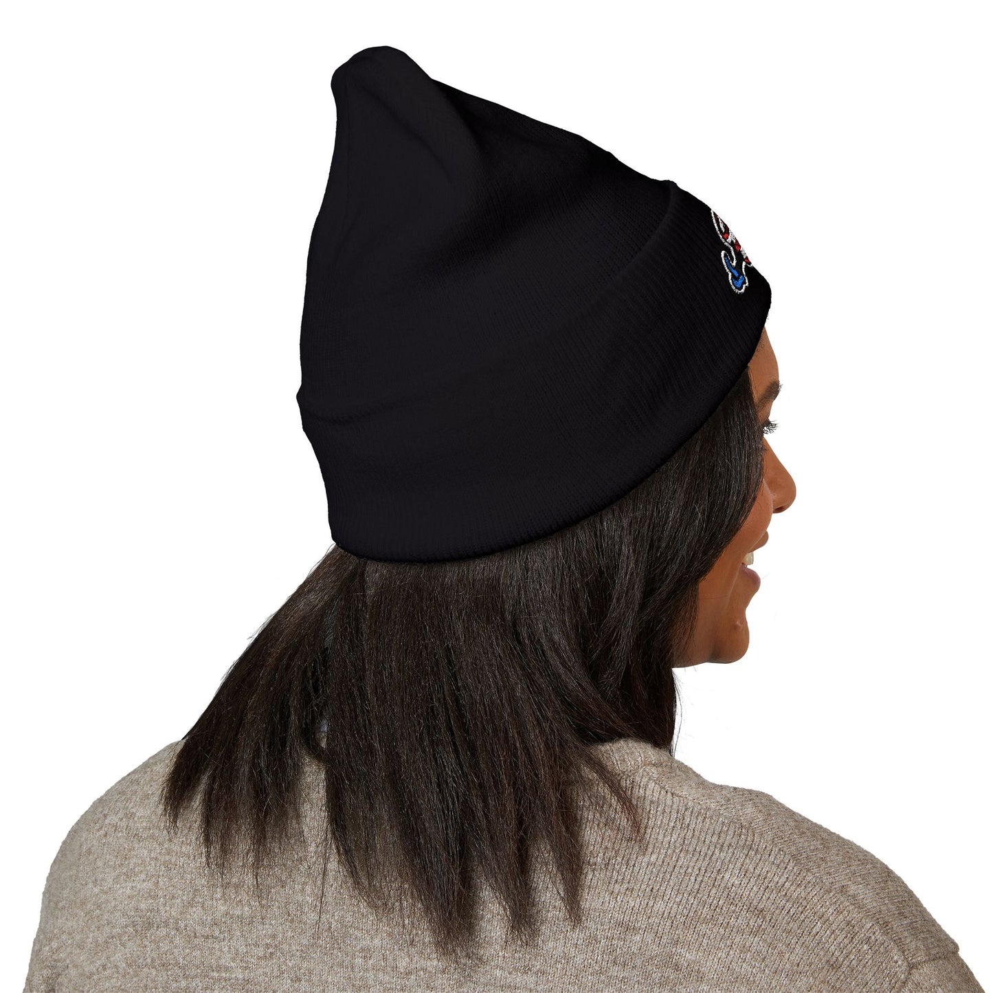 Bacon Buddy Embroidered Cuffed Beanie